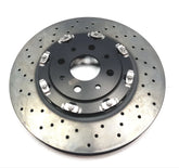 Abarth Brake Discs - Pair, Front (Floating - Brembo 4 Pot Caliper) - 500 Abarth