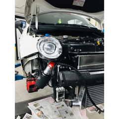 Purdue Performance Abarth Low Direct Intake With Tergi Tank