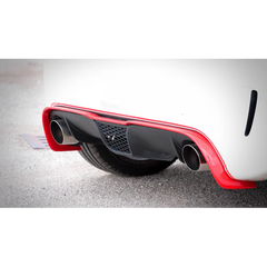 Abarth 500 / 595 / 695 Series 3 Additional Wing for Diffuser Rosso Edition - Cadamuro