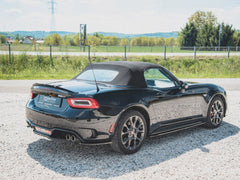 Abarth 124 Spider (2017-) Maxton Design Rear Side Extensions-Side Extensions-Maxton Design-Purdue Performance