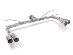 Abarth 124 Spider Ragazzon Exhaust Rear Section-Exhausts-Ragazzon-Non-Resonated-Quad Tips-Purdue Performance