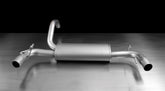 Abarth 500 2007- Inc EsseEsse Remus Rear Section-Rear Section-Remus-102 mm Angled, Titanium Internals-Purdue Performance