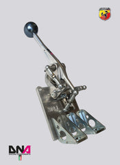 Abarth 500 DNA Racing Adjustable Short Shifter Kit-Short Shifter-DNA Racing-Round Grey-Bare Metal-Purdue Performance