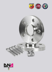 Abarth 500 EU 2007 DNA-Racing Wheel Spacers Studs and Nuts Kit-Wheel Spacers-DNA Racing-16mm-Purdue Performance