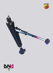 Abarth 500 EU 2008- DNA Racing Front Adjustable Suspension Arm Kit-Suspension Arms-DNA Racing-Purdue Performance