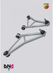 Abarth 500 EU 2008- DNA Racing Front Suspension Arm Kit-Suspension Arms-DNA Racing-Purdue Performance