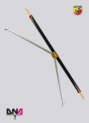 Abarth 500 EU DNA Racing Carbon Fibre Rear Strut Brace with Tie Rods Kit-Vehicle Braces-DNA Racing-Purdue Performance