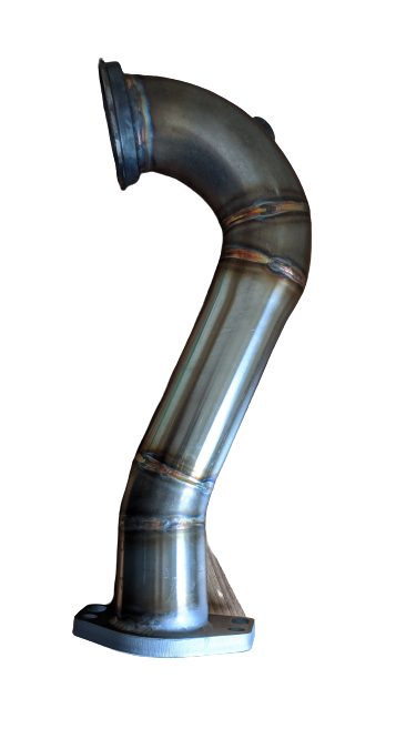 Abarth 500 / Punto TMC 2.5" Decat Downpipe-Decat Downpipe-TMC Motorsport-IHI 60mm-Purdue Performance