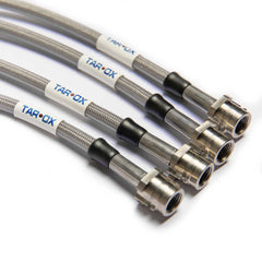 Abarth 500 Tarox Braided Brake Hoses (6 Lines)-Brake Lines-Tarox-Purdue Performance