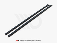 Abarth 500/595 (2016-) Maxton Design Side Skirt Splitters-Side Skirts-Maxton Design-Purdue Performance