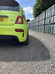 Abarth 500/595/695 Purdue Performance Negative Rear Camber Plate Kit-Camber Plates-Purdue Performance-Purdue Performance