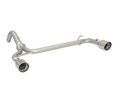 Abarth 500/595/695 Ragazzon Exhaust Rear Section-Exhausts-Ragazzon-Non-Resonated-Twin Tips-Purdue Performance