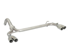 Abarth 500/595/695 Ragazzon Exhaust Rear Section-Exhausts-Ragazzon-Non-Resonated-Quad Tips-Purdue Performance