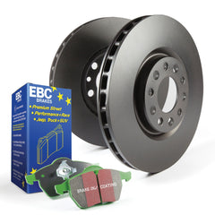 Abarth Grande Punto / Evo EBC Front Brake Disc and Pad Kit-Disc and Pad Kit-EBC Brakes-Purdue Performance
