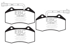 Abarth Grande Punto / Evo EBC Front Yellowstuff Brake Pads-Brake Pads-EBC Brakes-Purdue Performance