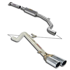 Abarth Grande Punto / Evo SuperSprint Exhaust-Exhaust System-Super Sprint-Purdue Performance