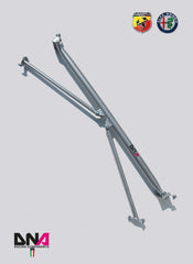 Abarth Grande Punto/Evo DNA Racing Rear Strut Bar with Tie Rods Kit-Vehicle Braces-DNA Racing-Purdue Performance