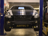 Abarth Grande Punto/Punto Evo Airtec Intercooler Upgrade-Intercoolers-Airtec Motorsport-Gloss Black-Pro-Series Black-Plain - No Logo-Purdue Performance