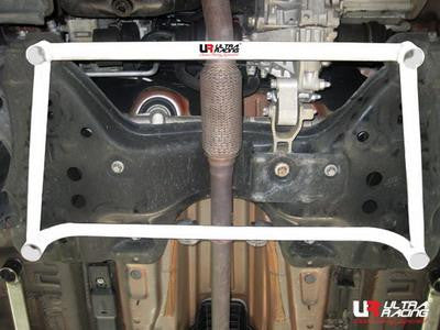 Abarth/Fiat Grande Punto Ultra Racing Front Lower Brace-Vehicle Braces-Ultra Racing-Purdue Performance