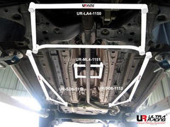 Abarth/Fiat Grande Punto Ultra Racing Side Brace-Vehicle Braces-Ultra Racing-Purdue Performance