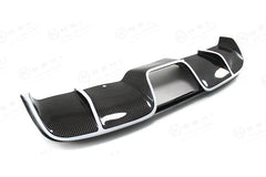 Abarth 500 / 595 / 695 Central Exhaust Diffuser - Carbon Fibre