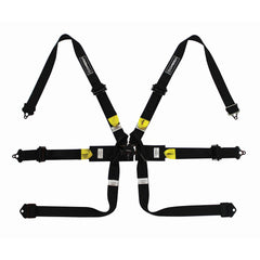 Corbeau Ultima Pro 6 Point Racing Harness F2026-Harnesses-Corbeau-Black-Pull Up-Purdue Performance