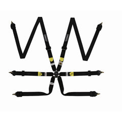 Corbeau Ultima Pro 6 Point Racing Harness H2026-Harnesses-Corbeau-Black-Purdue Performance