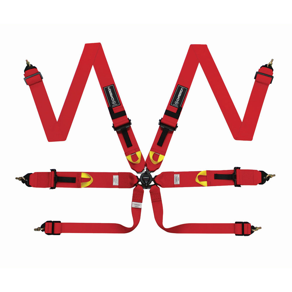 Corbeau Ultima Pro 6 Point Racing Harness S3036-Harnesses-Corbeau-Black-Pull Up-Purdue Performance