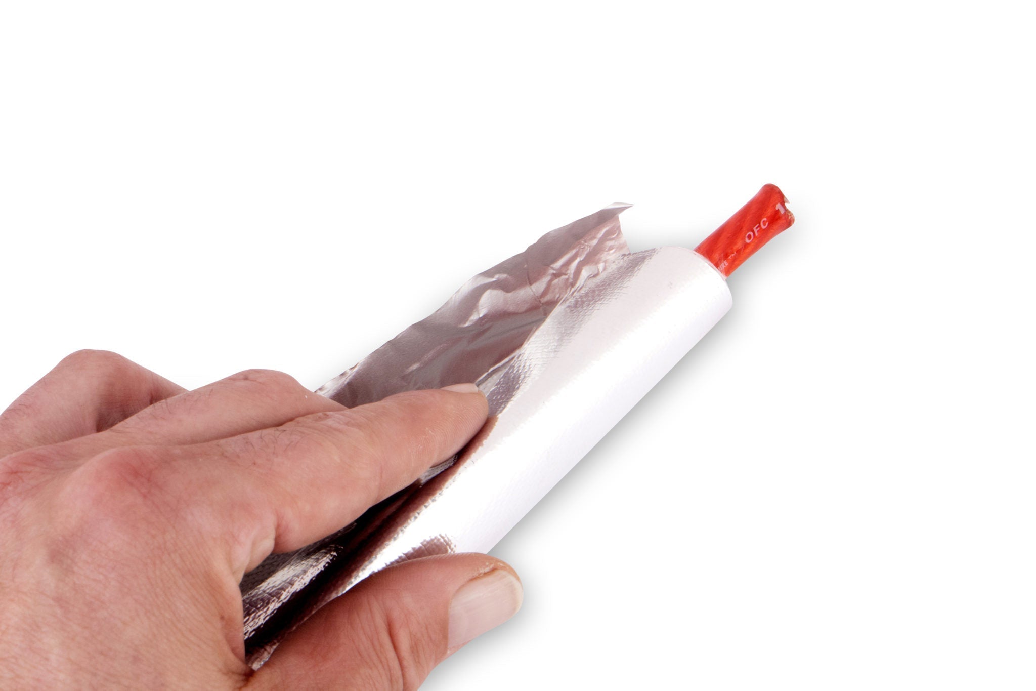 Funk Motorsport Silver Adhesive Heat Sleeving-Heat Management-Funk Motorsport-15mm x 0.5m-Purdue Performance