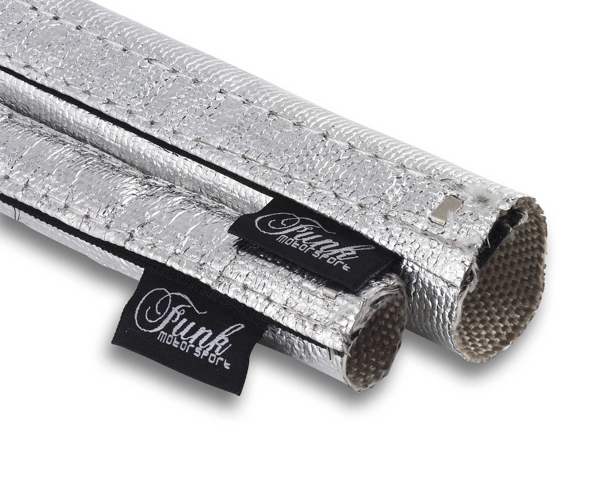 Funk Motorsport Silver Velcro Heat Sleeving-Heat Management-Funk Motorsport-7mm x 0.5m-Purdue Performance