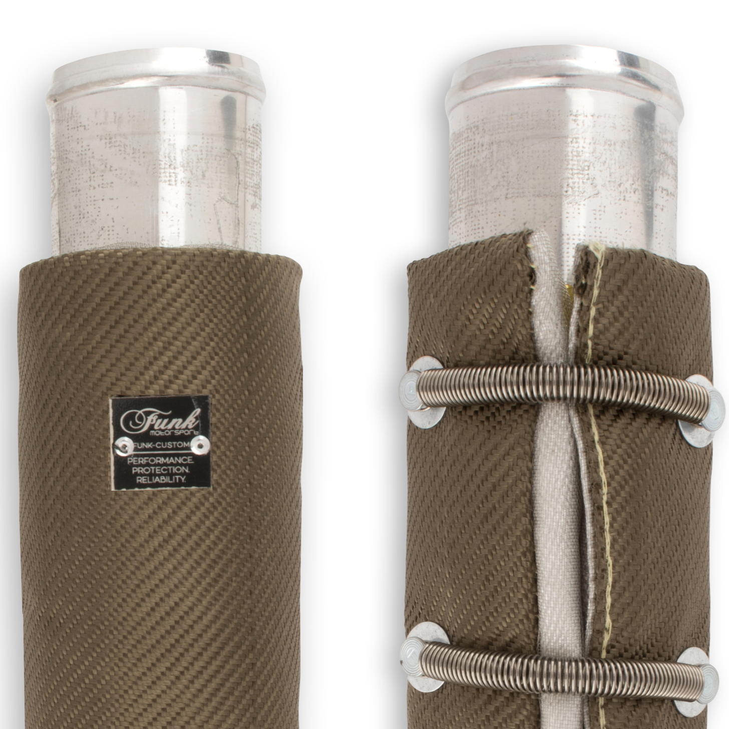 Funk Motorsport Titanium Exhaust Blanket Wrap Around-Exhaust Shield-Funk Motorsport-3" x 6"-Purdue Performance