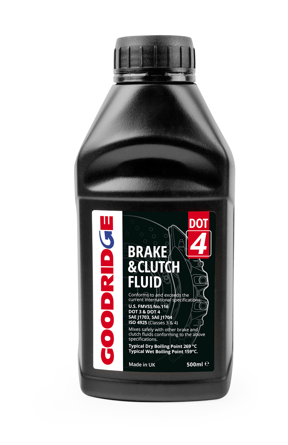 Goodridge Performance Brake and Clutch Fluid DOT 4-Brake Fluid-Goodridge-250ml-Purdue Performance