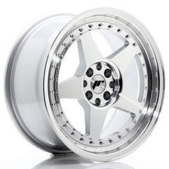 Japan Racing - JR Wheels JR6 17x8 ET35 4x108 Machined Silver-4 x 108-JR Wheels-Yes (+£105)-Purdue Performance