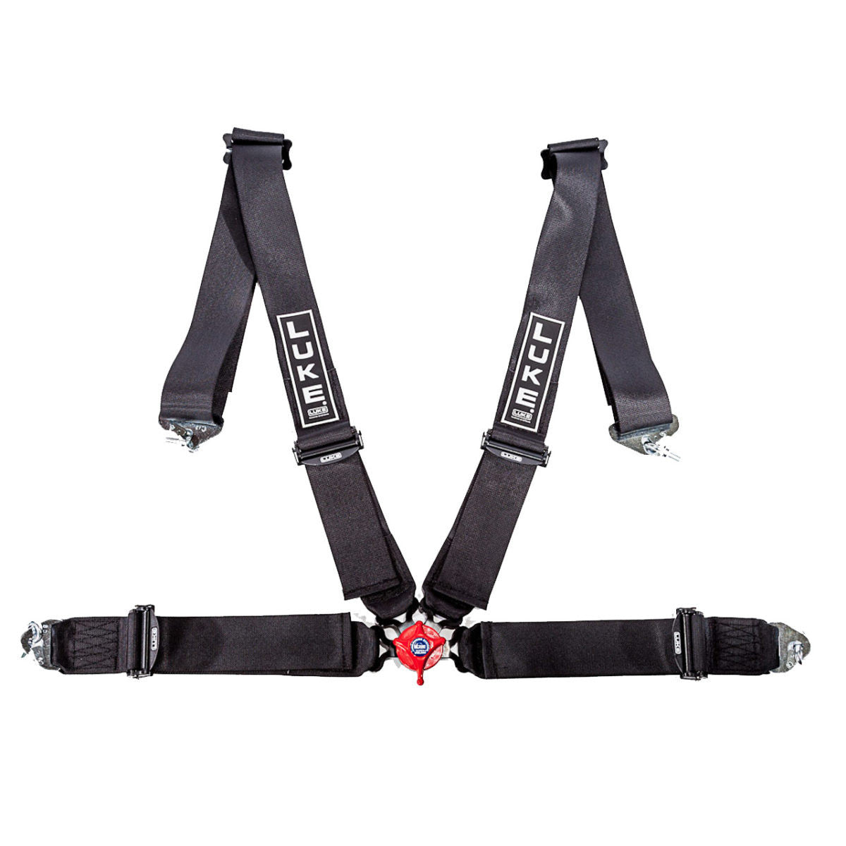 LUKE 2004 4 Point FIA Harness-Harnesses-Corbeau-Black-None-Yes-Purdue Performance