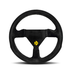 Momo Mod. 11 Steering Wheel - Black Suede 260mm Diameter-Steering Wheels-Momo-Purdue Performance
