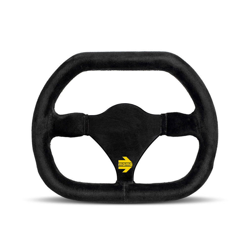 Momo Mod. 29 Steering Wheel - Black Suede 270mm Diameter-Steering Wheels-Momo-Purdue Performance