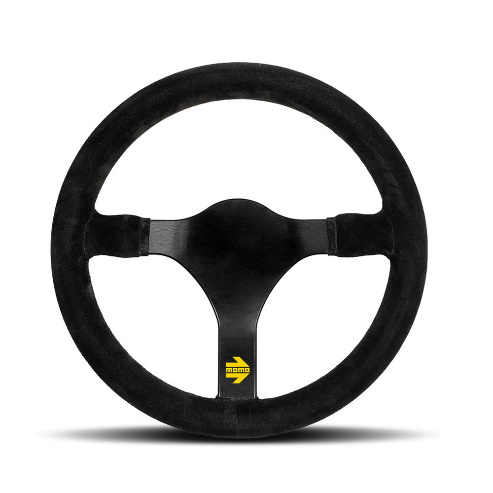 Momo Mod. 31 Steering Wheel - Black Suede 340mm Diameter-Steering Wheels-Momo-Purdue Performance