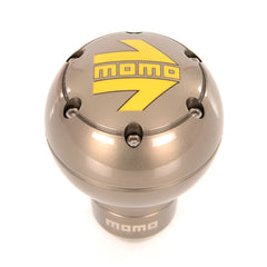 Momo SK 51 Gear Knob - Glossy Anthracite Aluminium-Gear Knobs-Momo-Purdue Performance