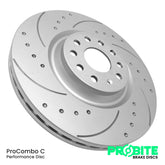 Probite Performance Rear Discs (pair)Punto Grande/Evo-Brake Discs-ProBite-Silver-ProCombo-C-Purdue Performance