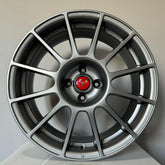 Set of 4 Abarth Esseesse Style Alloy Wheels 17" For Abarth 500/595/695-4 x 98-Purdue Performance-Anthracite-Purdue Performance