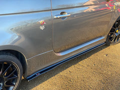 Abarth 500 / 595 / 695 Side Skirt Splitters - Triple R Composites