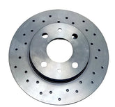 Abarth Brake Discs Drilled, Rear - Pair - 500 Abarth