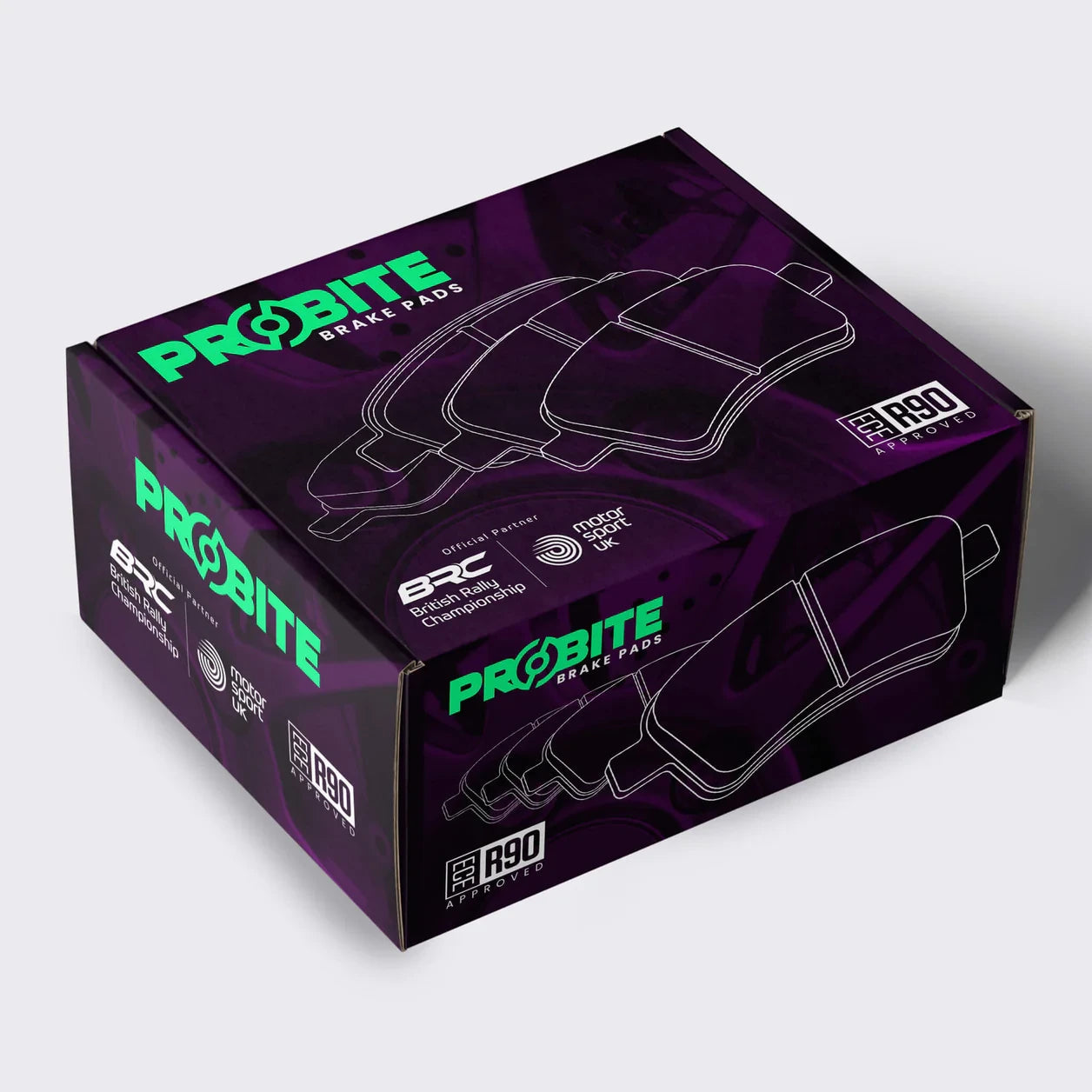 180 & 190BHP Probite R90 Front Brake Pads 500/595/695-Brake Pads-ProBite-[By Purdue Performance]