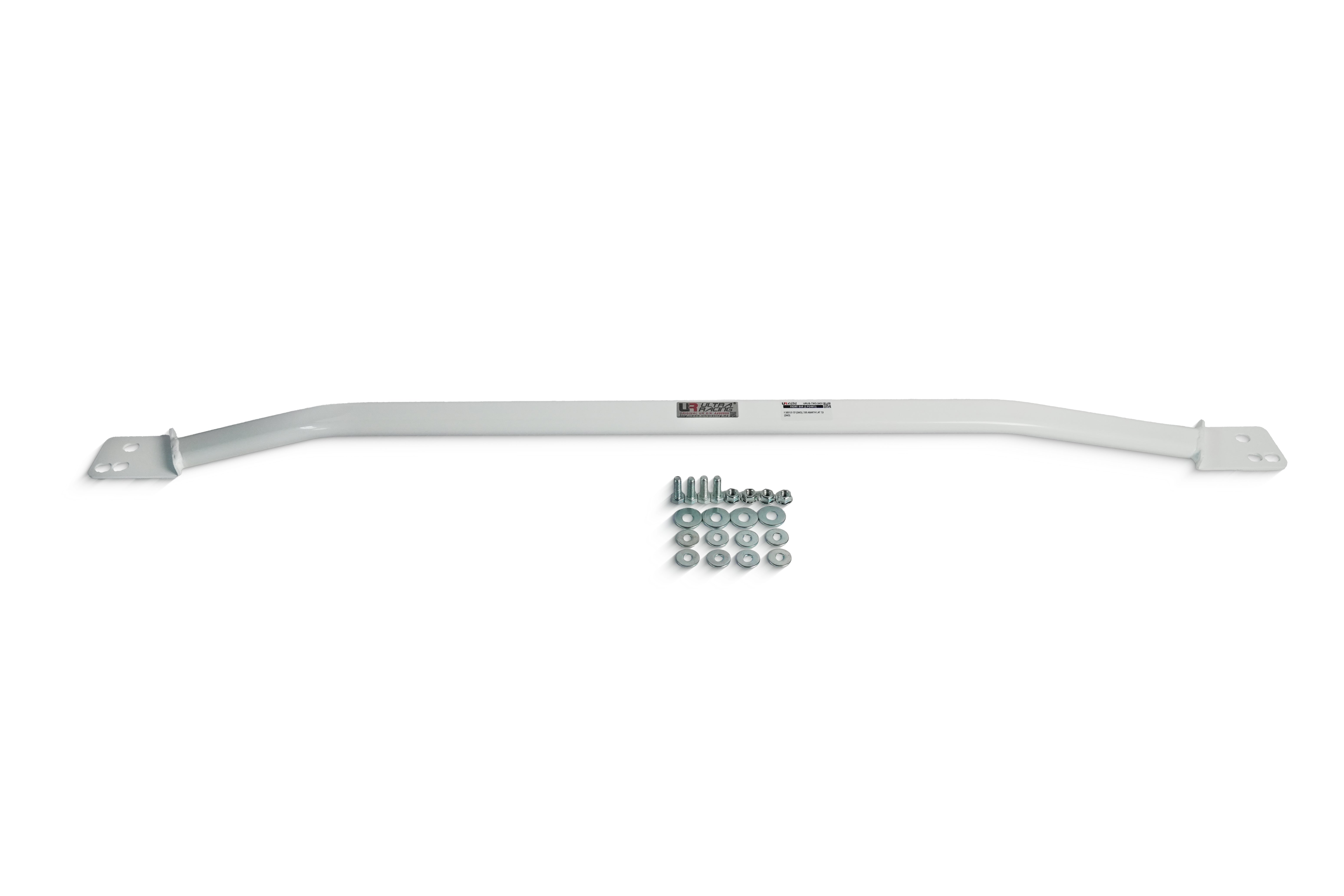 Abarth/Fiat 500 Ultra Racing Front Strut Brace-Vehicle Braces-Ultra Racing-Purdue Performance