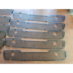 FIAT 500 ABARTH GRILL TRIM RUNNING BLACK STAINLESS STEEL MATTE