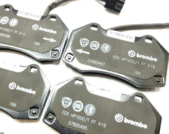 Brembo Brake Pads for Abarth, Front (Floating - Brembo 4 Pot Caliper) - 500 Abarth 2016> Competizione
