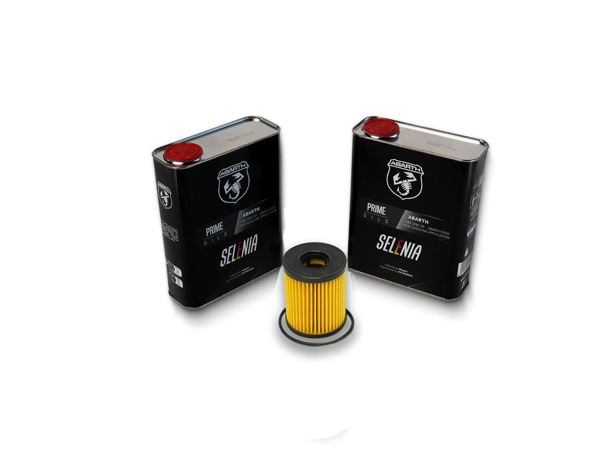 Abarth 500/595/695 Selenia Oil 10w50 Pack w/ Oil Filter – Purdue