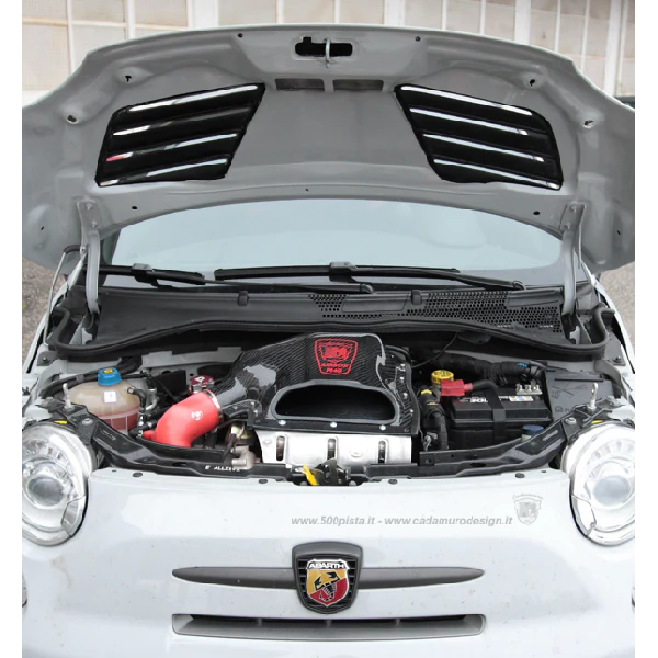 Abarth 500 / 595 / 695 Small Carbon Airbox for Track (Read Description) - Cadamuro