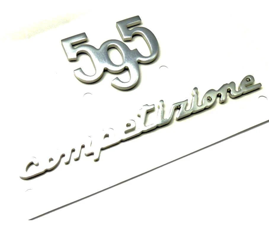 Genuine Abarth Badge "595 Competizione" - 500 Abarth