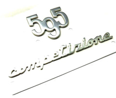 Genuine Abarth Badge "595 Competizione" - 500 Abarth